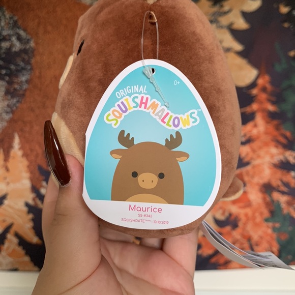 5" Maurice the moose Squishmallow BNWT - Picture 3 of 3